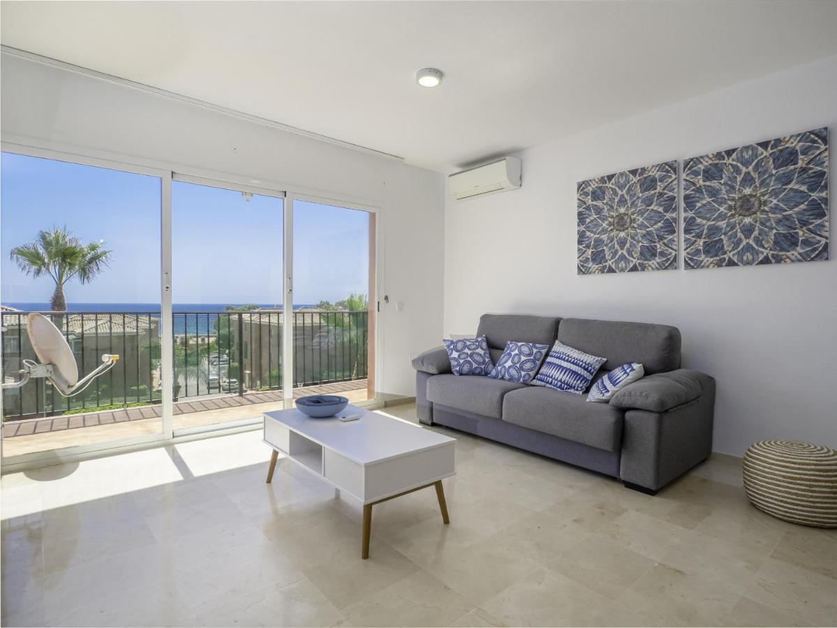 2308- 2Bedrooms Apt With Stunning Sea View-Terrace Manilva Kültér fotó
