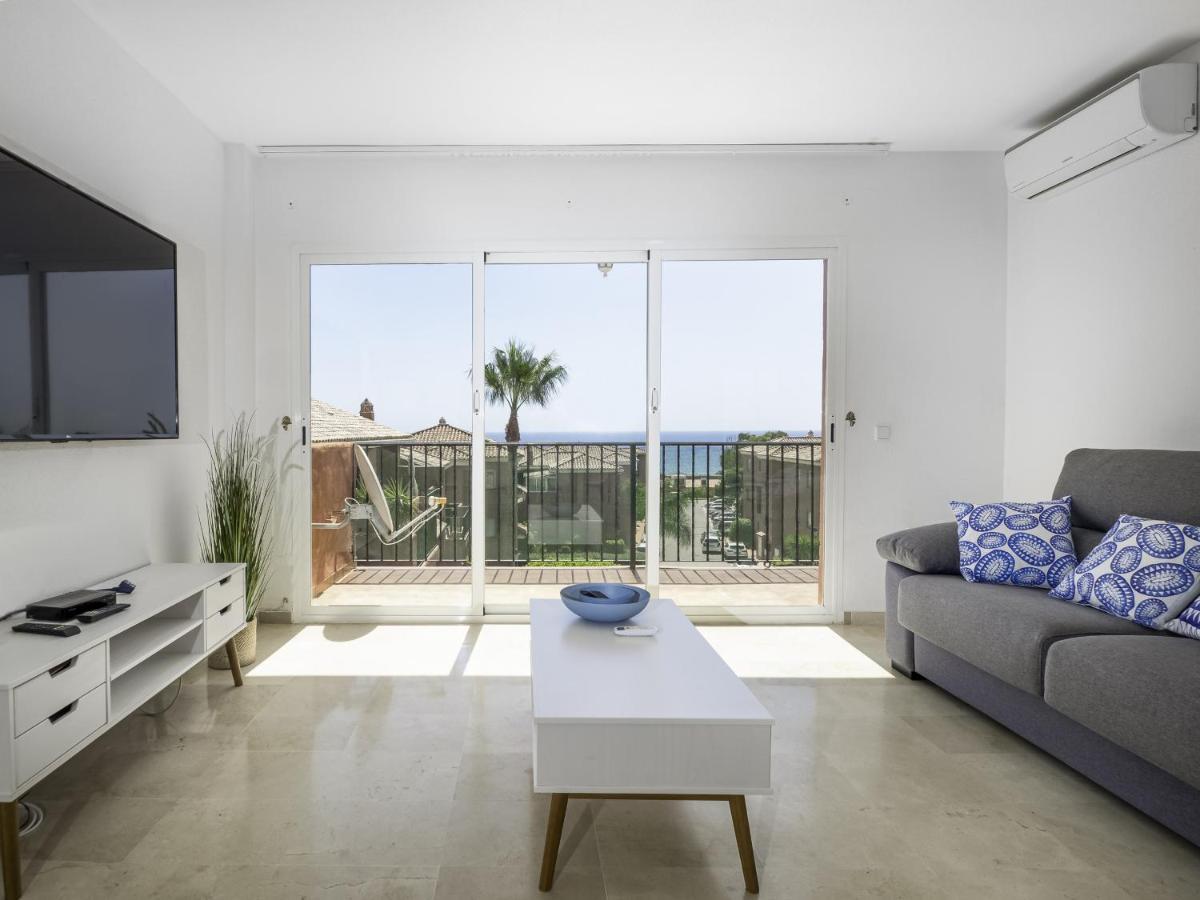 2308- 2Bedrooms Apt With Stunning Sea View-Terrace Manilva Kültér fotó