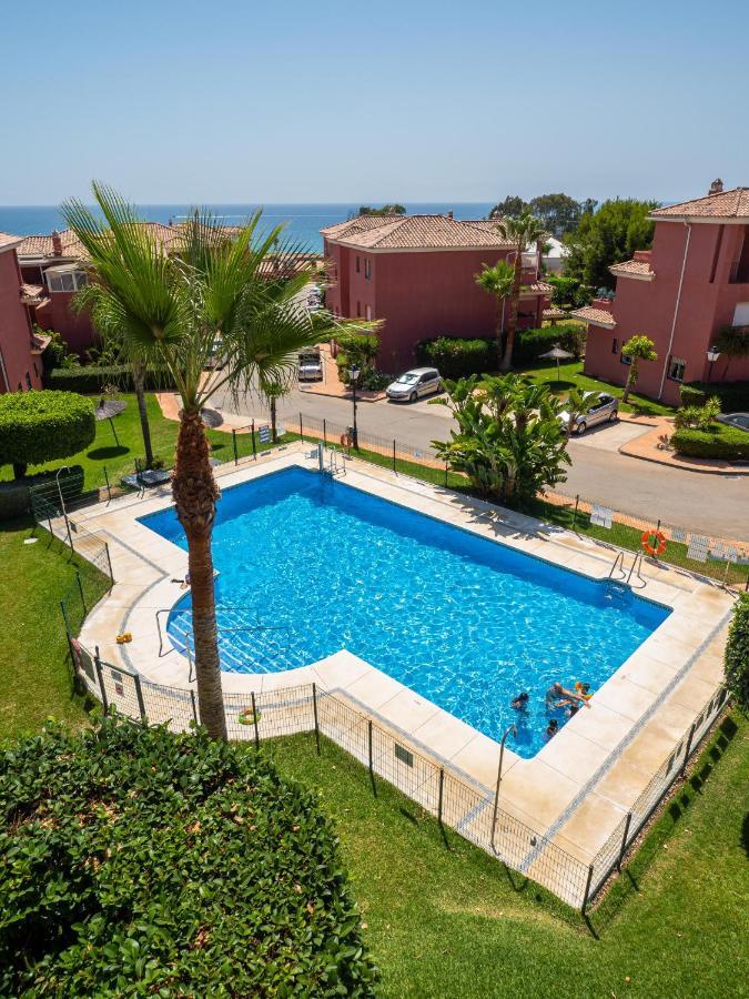 2308- 2Bedrooms Apt With Stunning Sea View-Terrace Manilva Kültér fotó